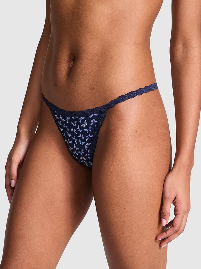 Cotton V-String Panty image number 0