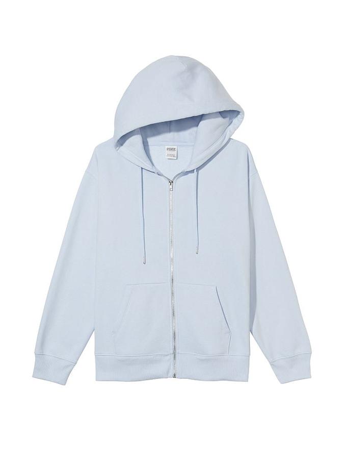 Premium Fleece Oversized Zip-Up Hoodie image number 2