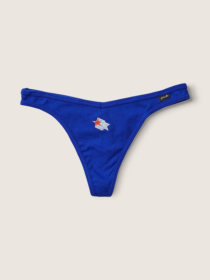 Cotton Thong Panty image number 0