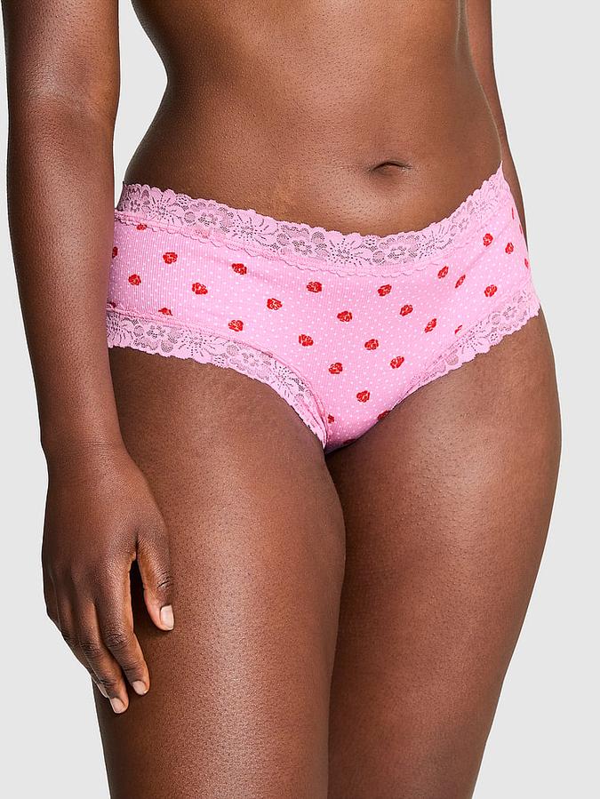 Wink Lace-Trim Cheeky Panty