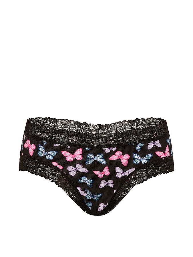 PINK Wink? Lace-Trim Cheeky Panty image number 2
