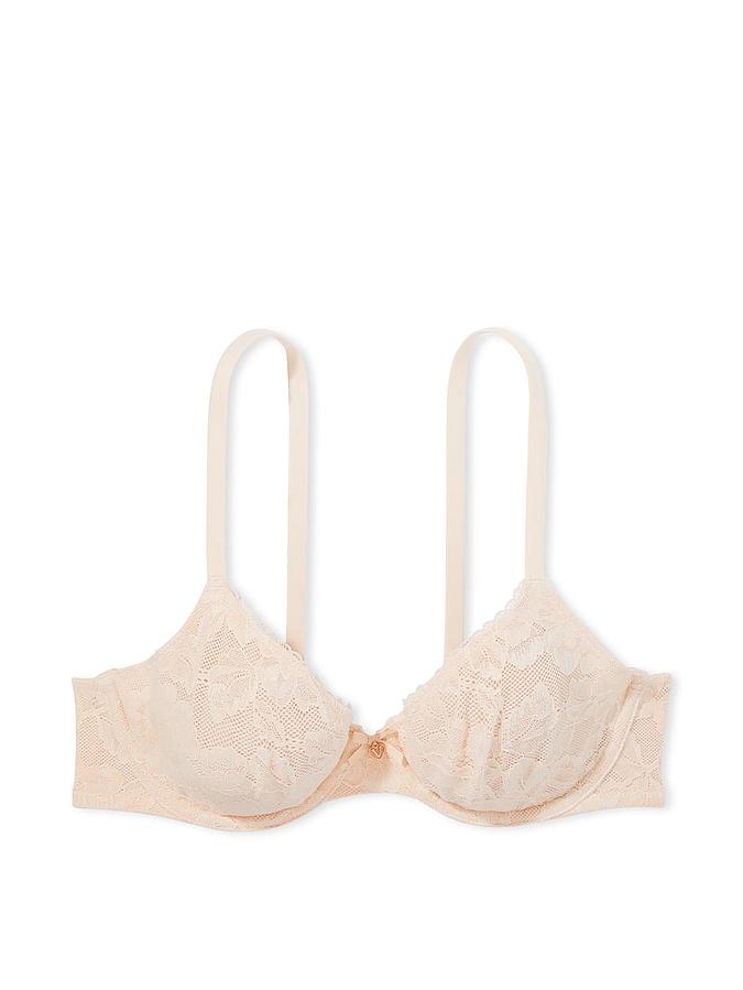 Invisible Lift Unlined Lace Demi Bra image number 2