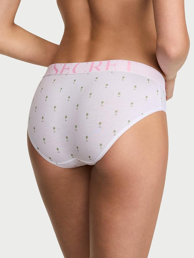 Exploded Logo Cotton Hiphugger Panty