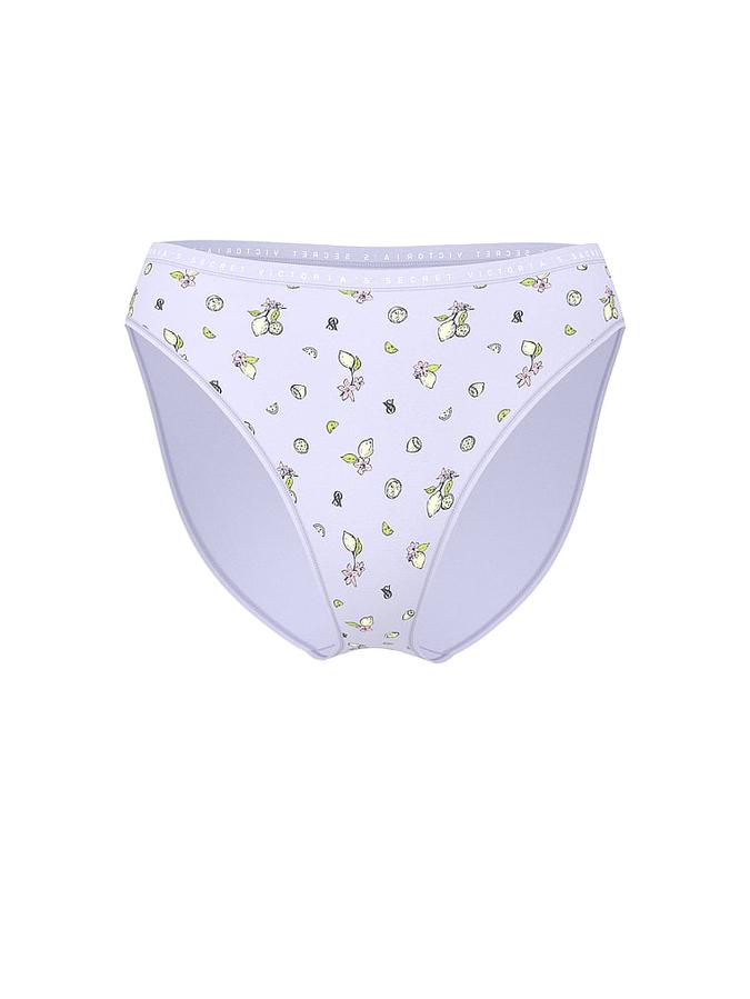 Stretch Cotton High-Leg Brief Panty image number 2