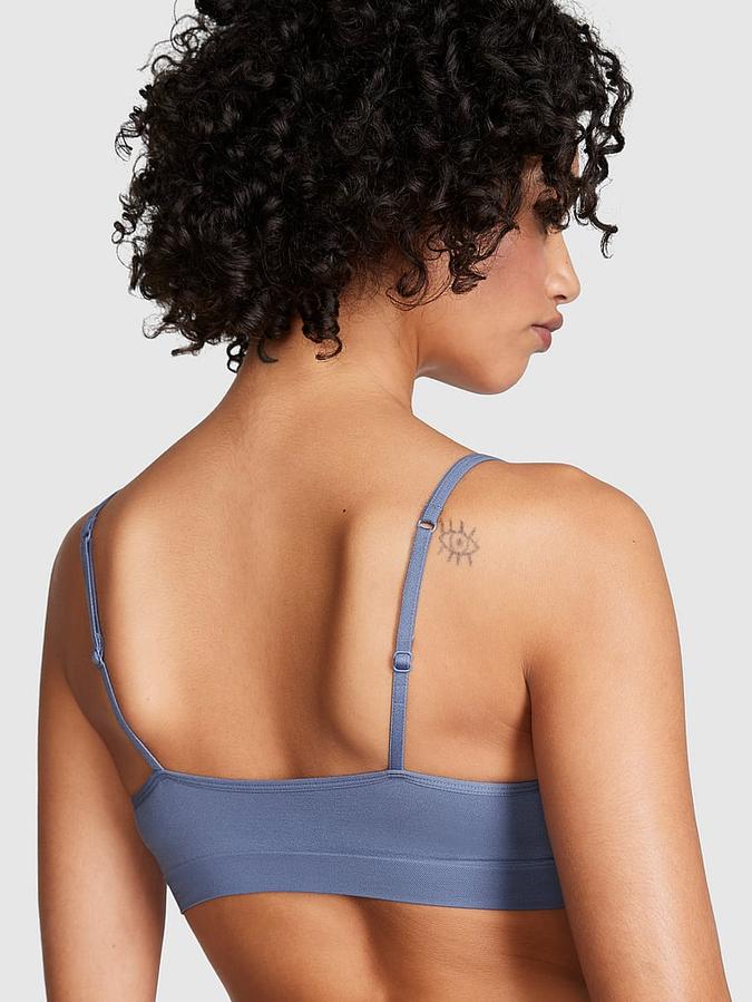 Seamless Wireless Push-Up Bralette image number 1