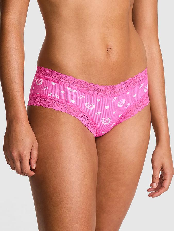 Wink Lace-Trim Cheeky Panty