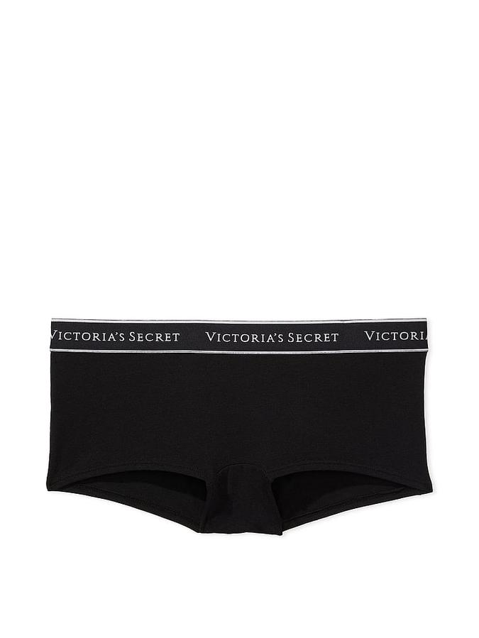 Logo Cotton Boyshort Panty image number 2