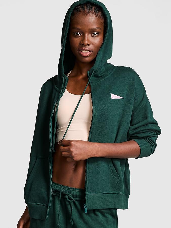 Ivy Fleece Campus Full-Zip Hoodie image number 0