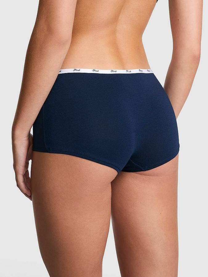 Logo Cotton Boyshort Panty