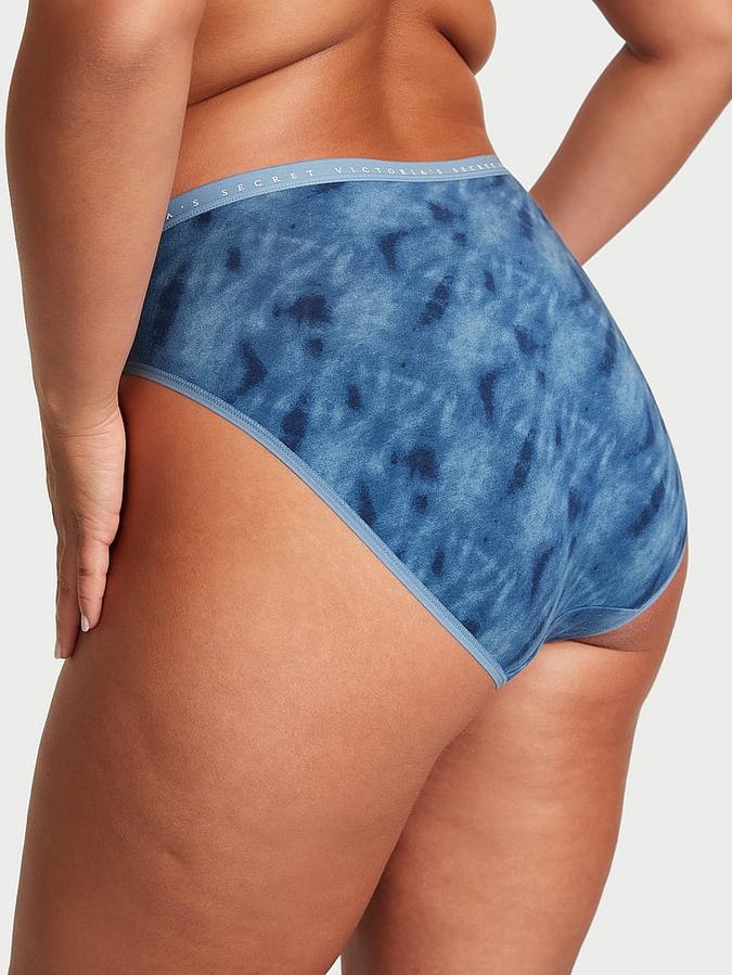 Stretch Cotton High-Leg Brief Panty image number 1