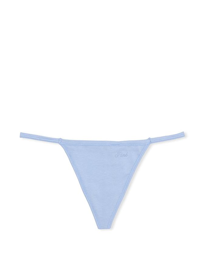 Cotton V-String Panty image number 1