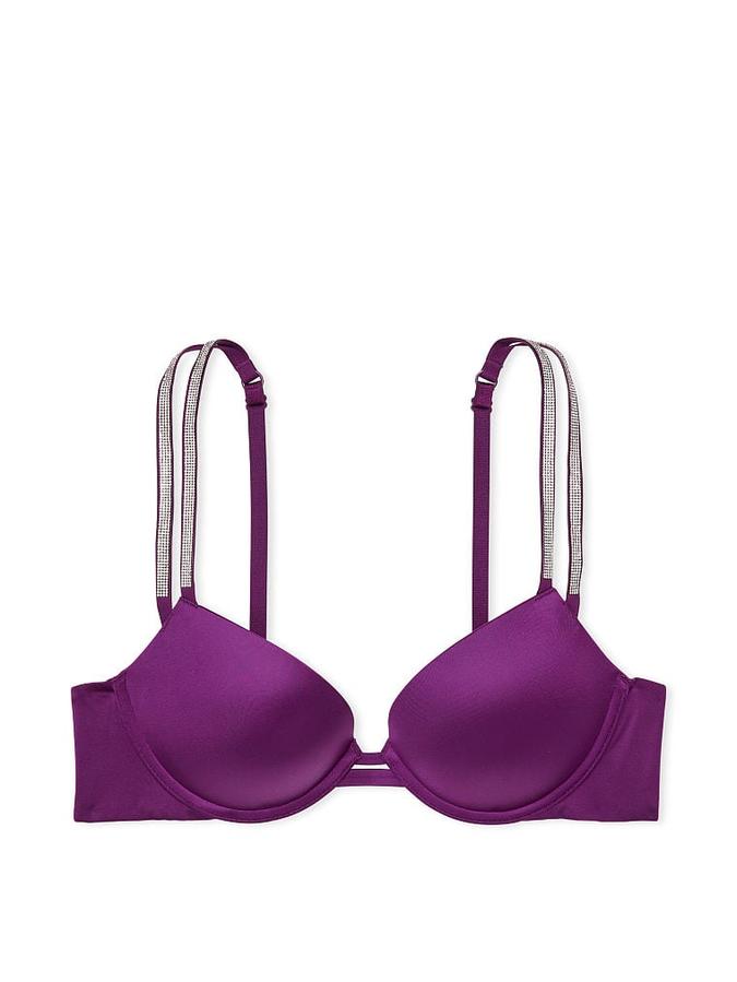Double Shine Strap Push-Up Bra image number 2
