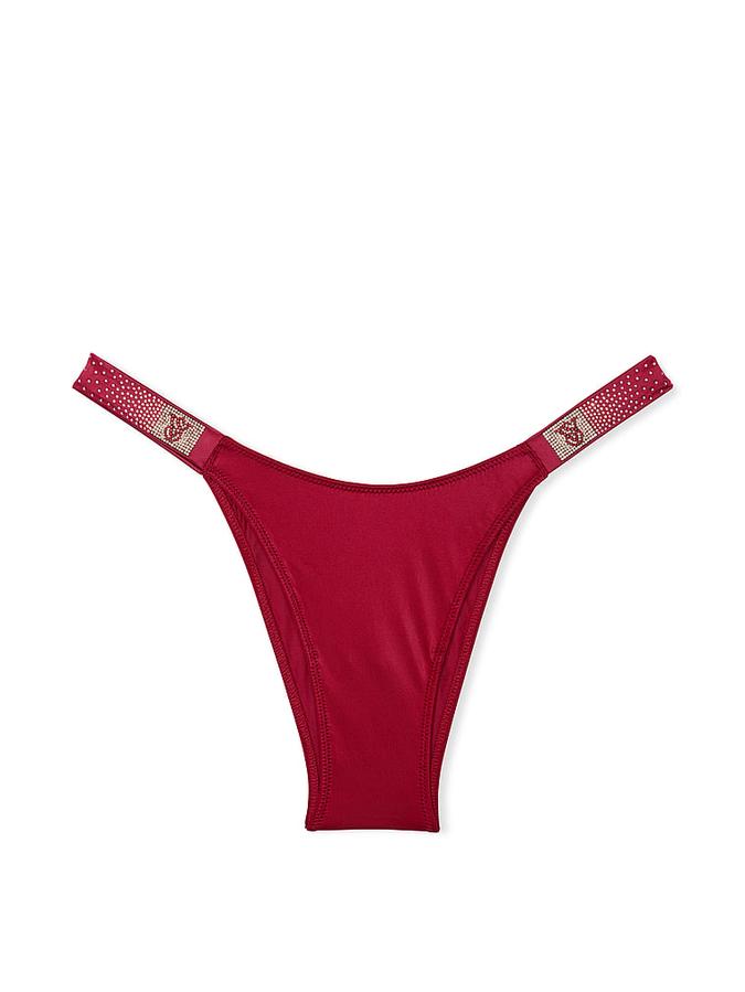Scattered Shine Strap Brazilian Panty image number 0