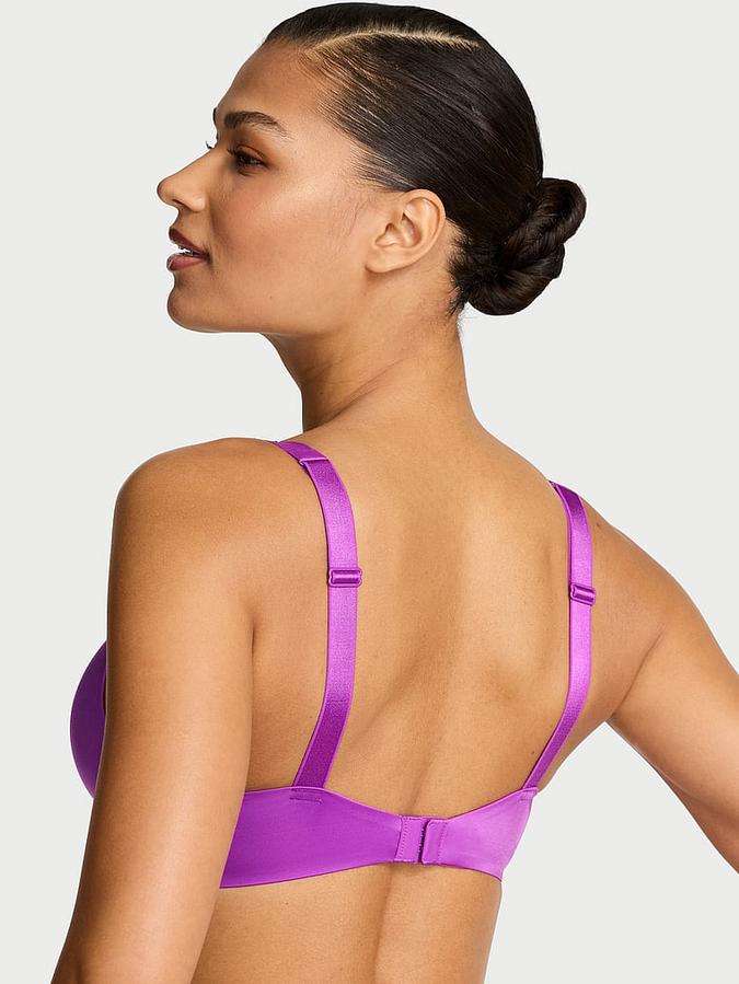 Logo Shine Strap Push-Up Bra