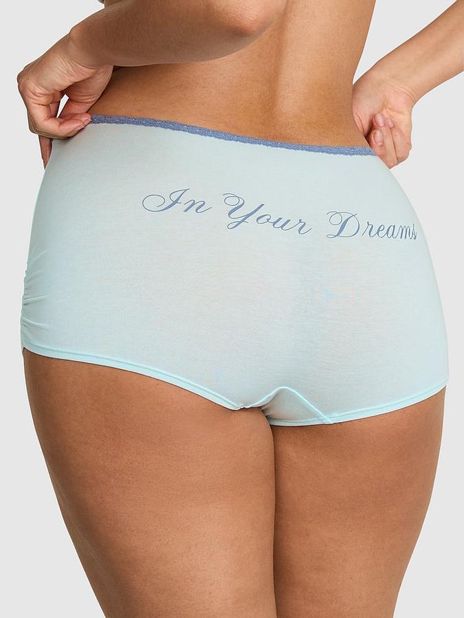 Cotton Dorm Boyshort Panty