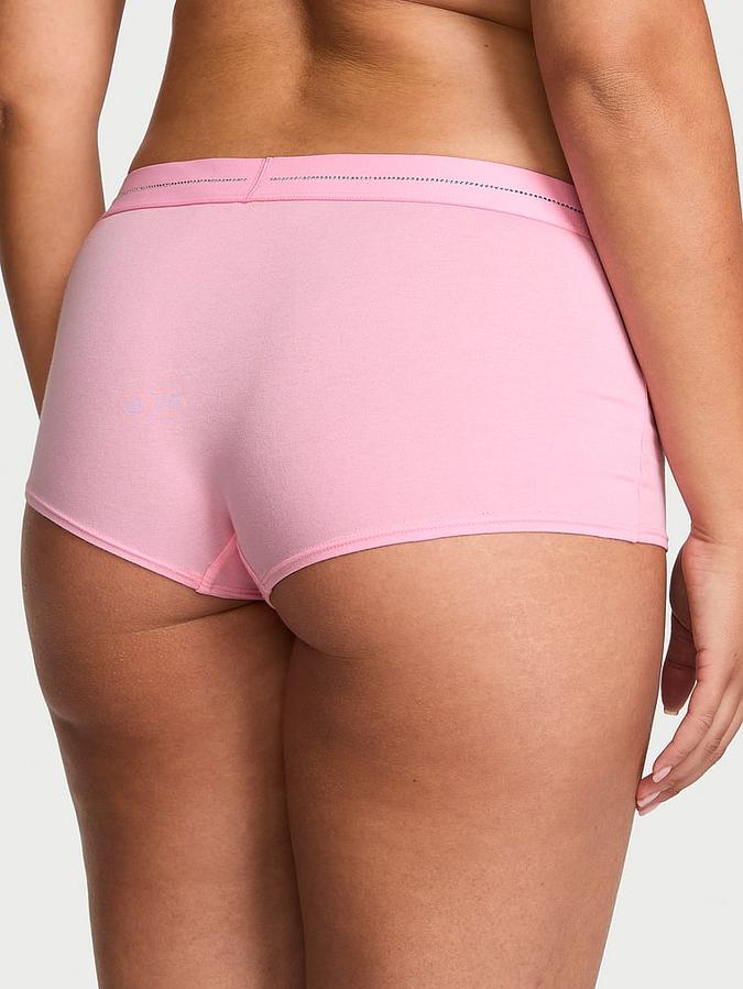 Shine Logo Cotton Boyshort Panty