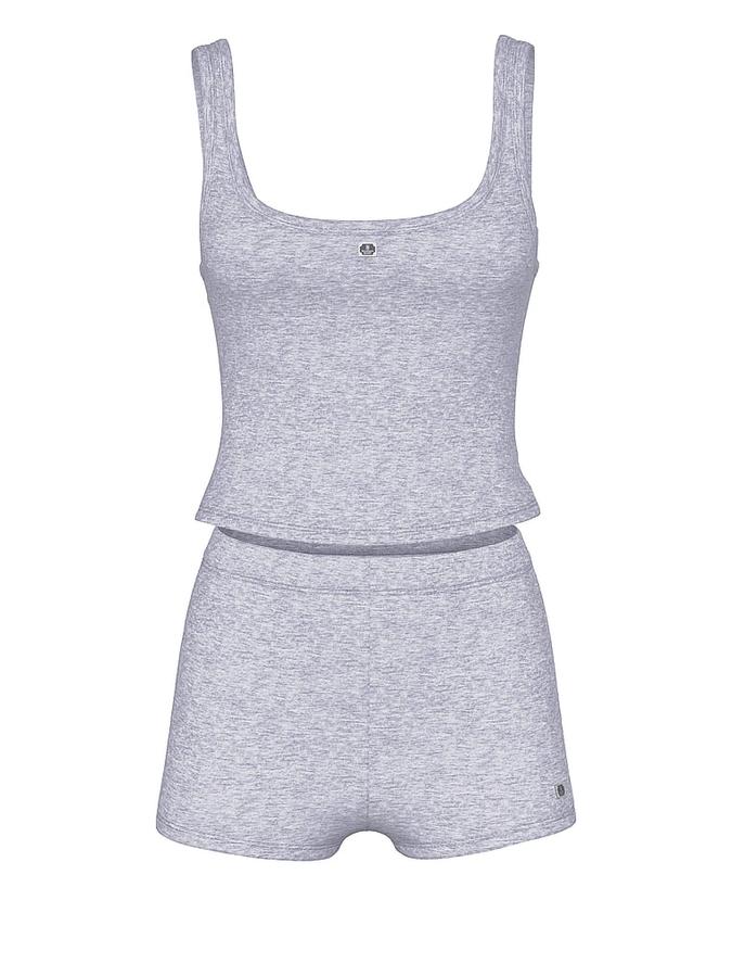 100% Cotton Tank & Shorts Pajama Set image number 2