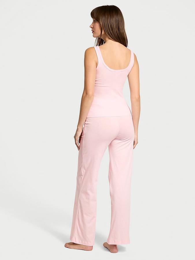 100% Cotton Tank & Pants Pajama Set image number 1