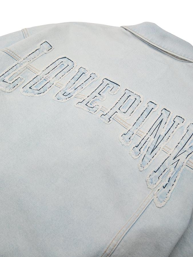 Denim by PINK Oversized Trucker Jacket image number 4