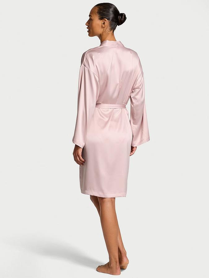 Satin Midi Robe