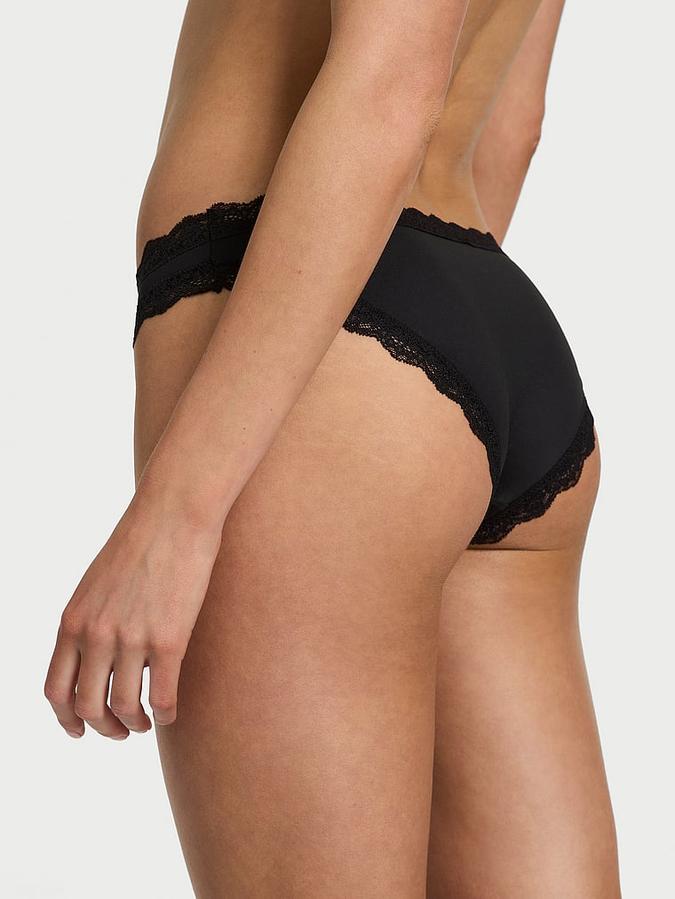 Lace-Trim Bikini Panty image number 1