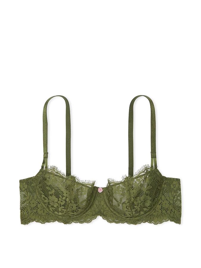 Wicked Unlined Lace Balconette Bra image number 2