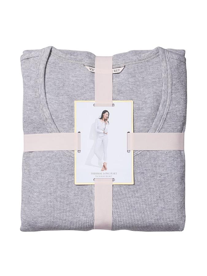 Thermal Long Pajama Set image number 3