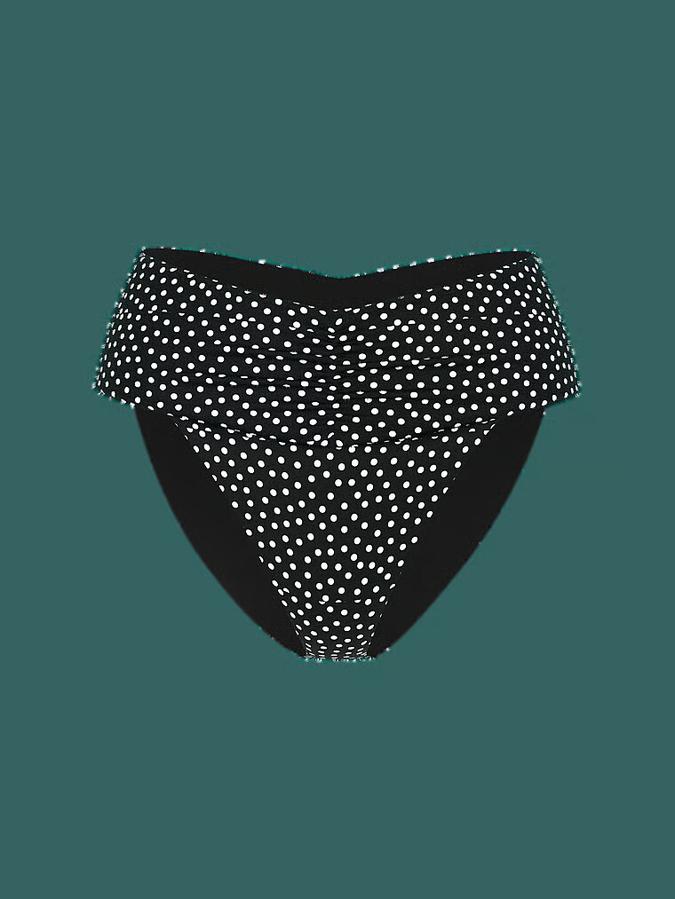 Cinched High-Waist Bikini Bottom image number 2