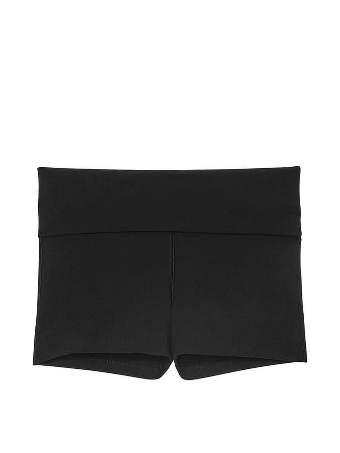 All-Day Cotton Foldover 3&rdquo; Bike Shorts image number 2