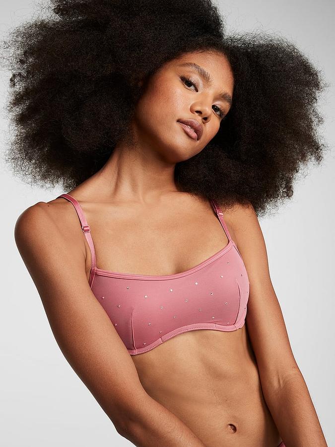 Mesh Push-Up Bralette image number 0