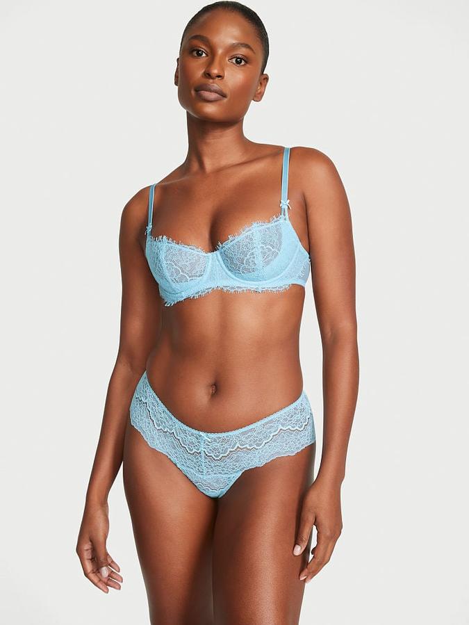 Wicked Unlined Lace Balconette Bra image number 3