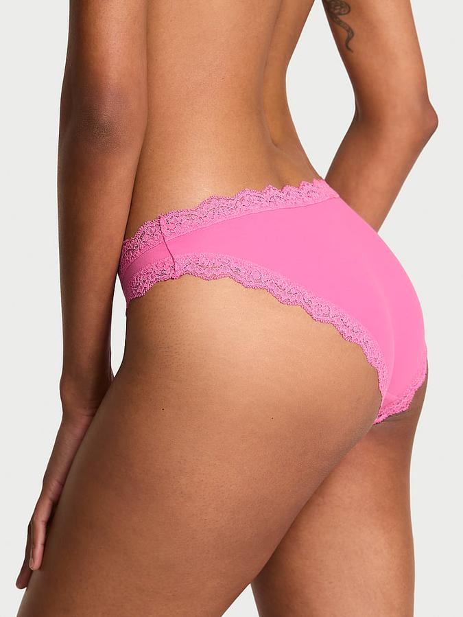 Lace-Trim Bikini Panty