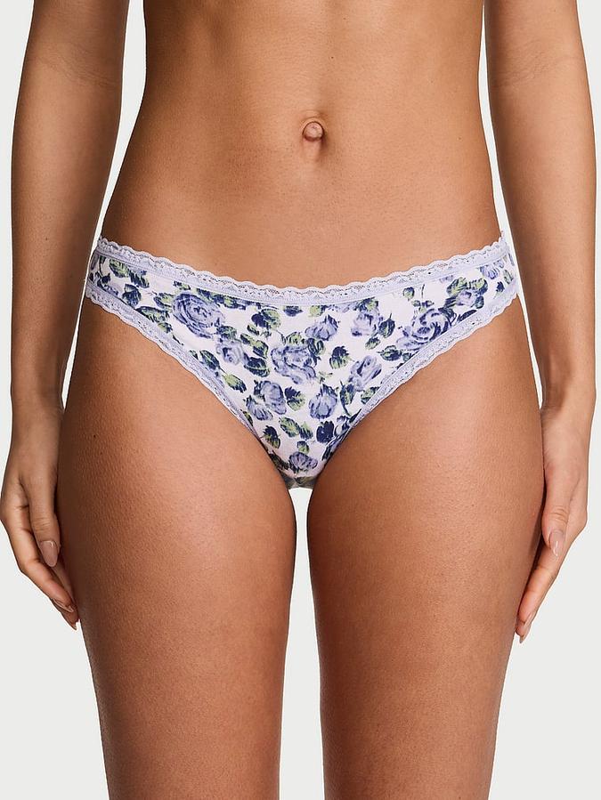 Lace-Waist Bikini Panty