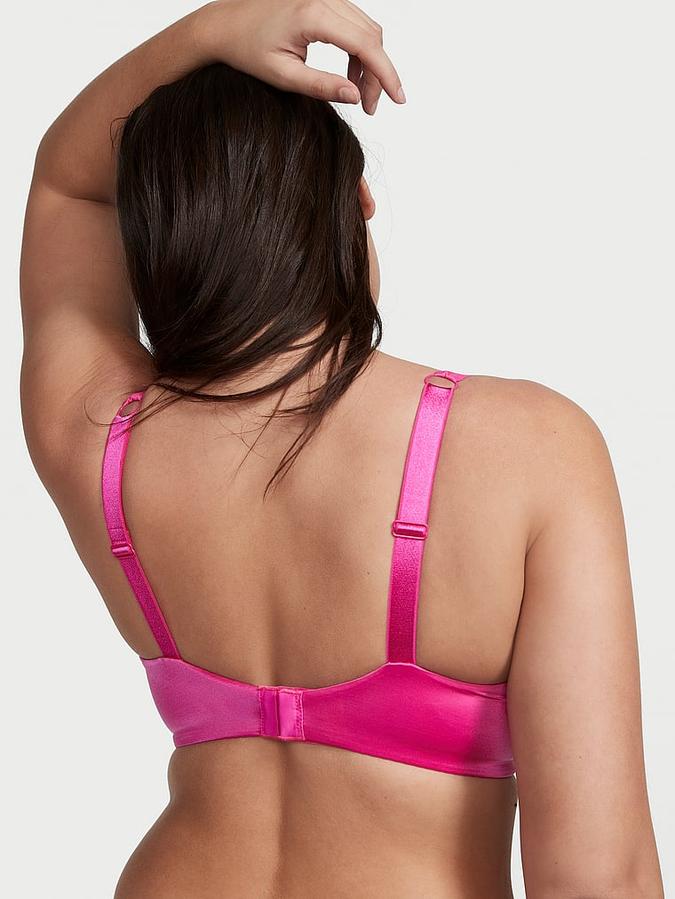 Shine Strap Push-Up Bra image number 1