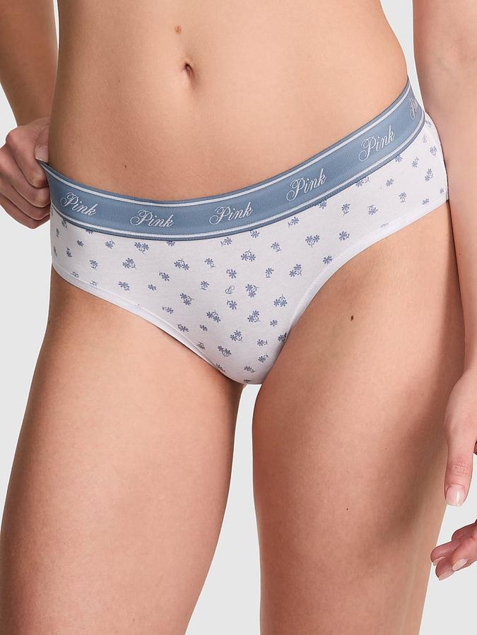 Logo Cotton Hiphugger Panty
