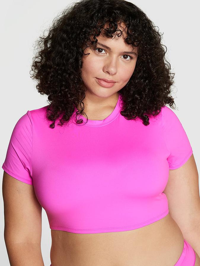 Base Stretch Crop Baby Tee image number 0