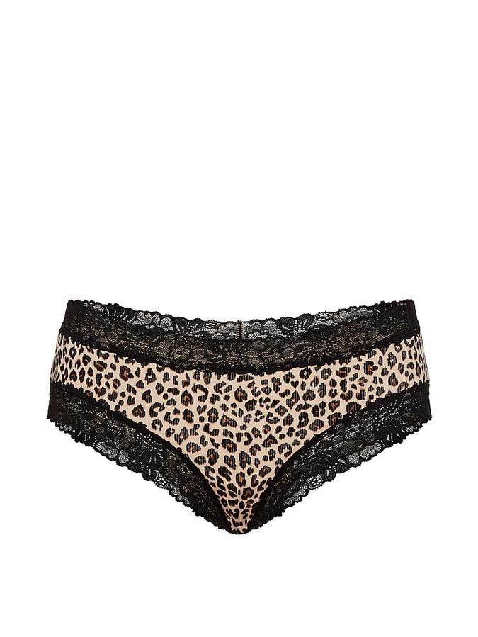 PINK Wink? Lace-Trim Cheeky Panty image number 2