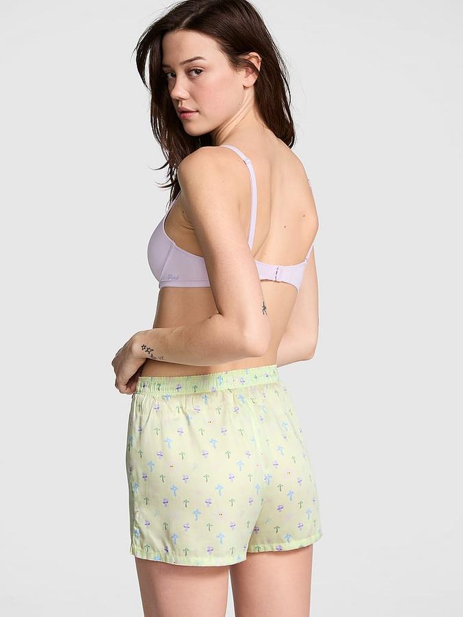 Silky Boxy Pajama Shorts image number 1