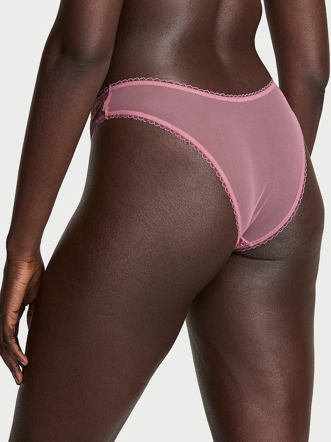 Vintage Blossom Embroidery Brazilian Panty image number 1