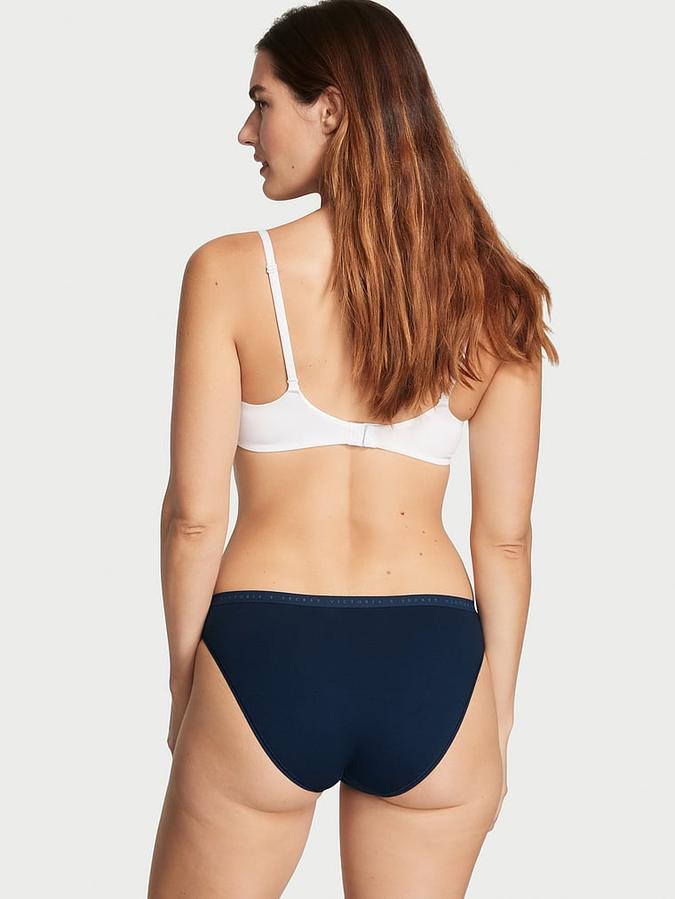 Blue Stretch Cotton Bikini Panty Stretch Cotton Bikini Panty