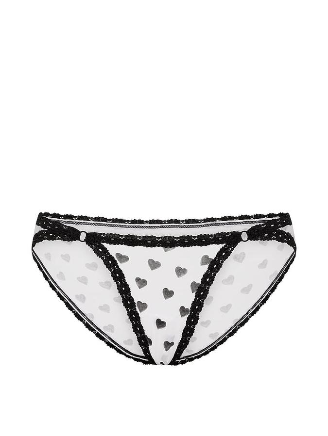 Cotton Lace-Trim Cheeky Panty image number 2