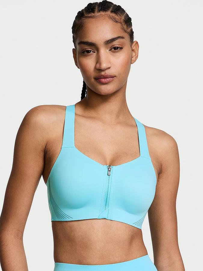 Knockout Front-Close Sports Bra image number 0