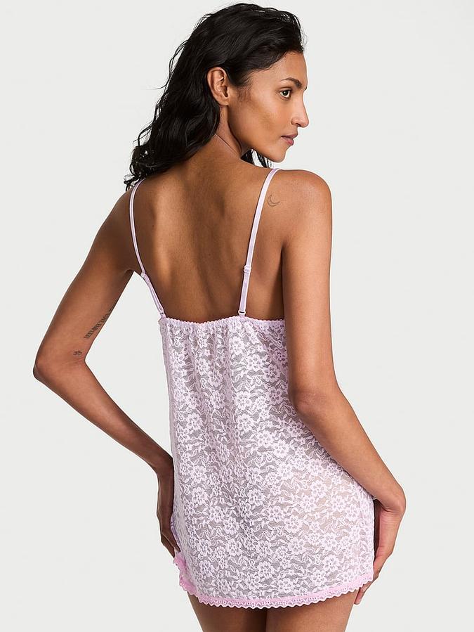 Tease Blossom Lace Mini Slip