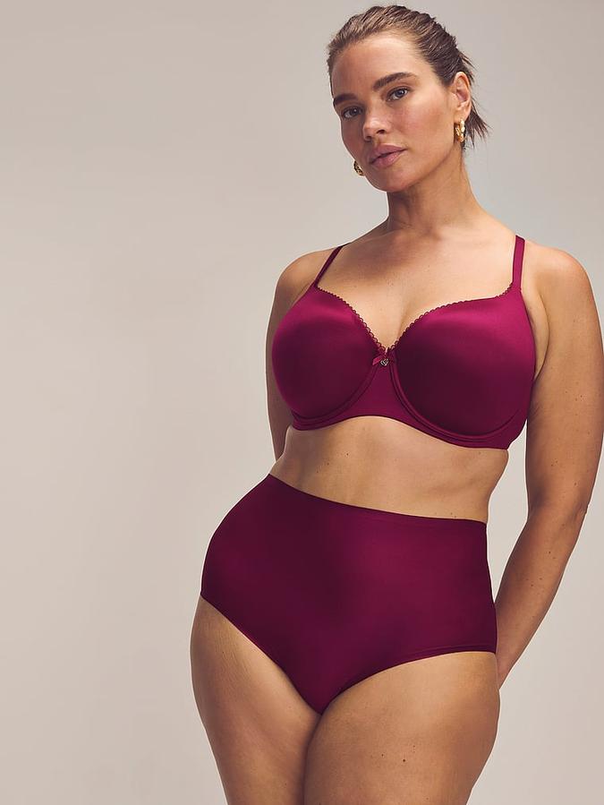 Lightly Lined Smooth Demi Bra image number 5