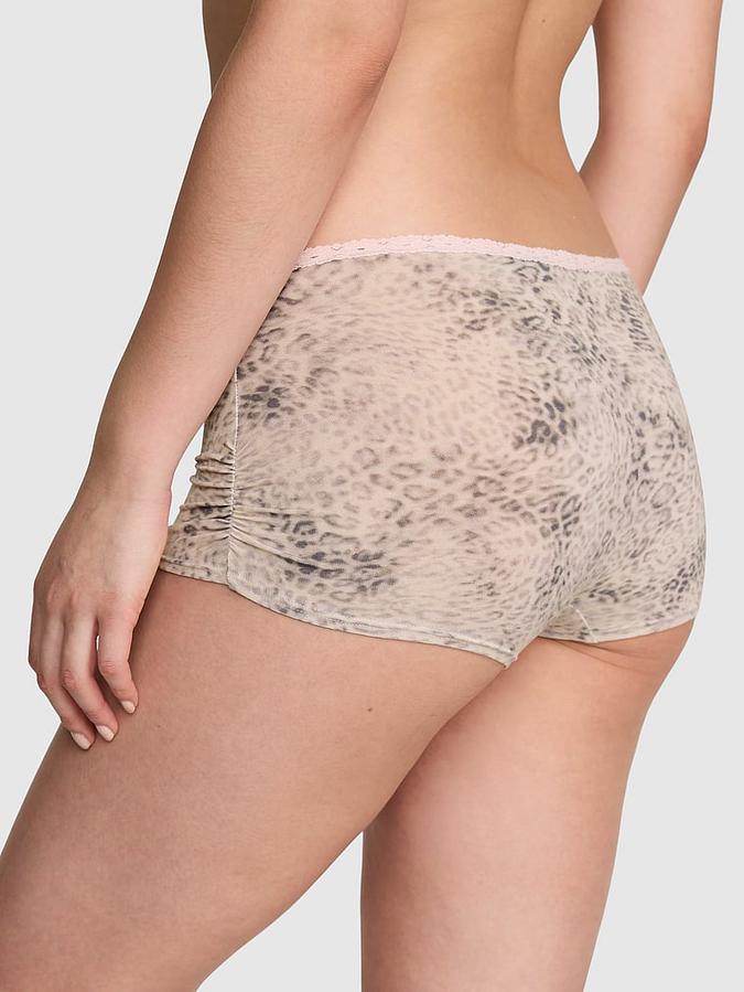 Cotton Dorm Boyshort Panty