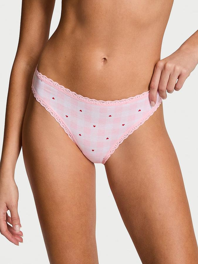 Lace-Waist Bikini Panty