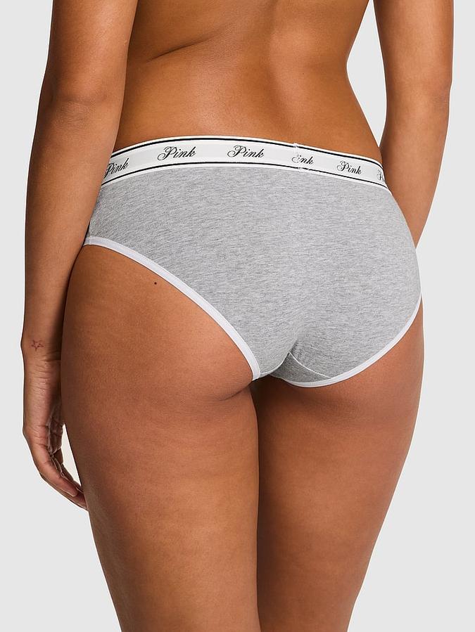 Logo Cotton Hiphugger Panty