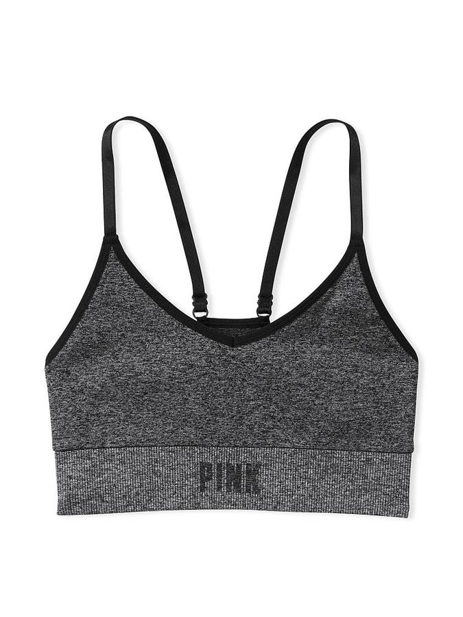 Seamless Racerback Sports Bra image number 2