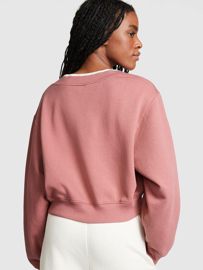 Premium Fleece V-Neck Pullover image number 1