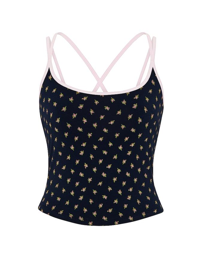 All-Day Cotton Strappy Tank Top image number 2